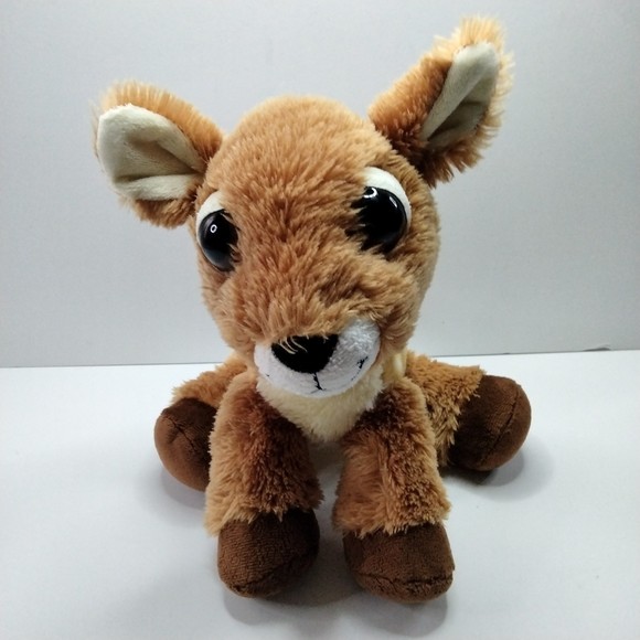 Aurora World Plush Dreamy Big Eyes FIONA Spotted Fawn 10" Stuffed Animal Deer - Picture 2 of 15